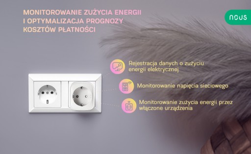 Умная Wi-Fi розетка NOUS A7 3680Вт 16А