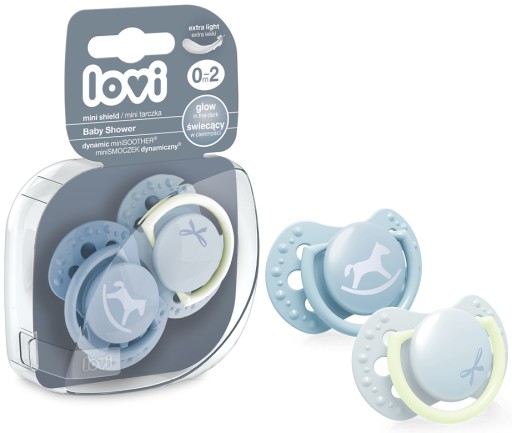 Соска LOVI BABY SHOWER DYNAMIC 2 шт. 0-2 мес.