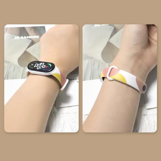 Ремешок для Xiaomi Mi Band 5/6 | 12 ЦВЕТОВ