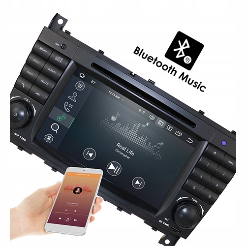 РАДИО GPS ANDROID Mercedes Benz CLC W203 2008-2010