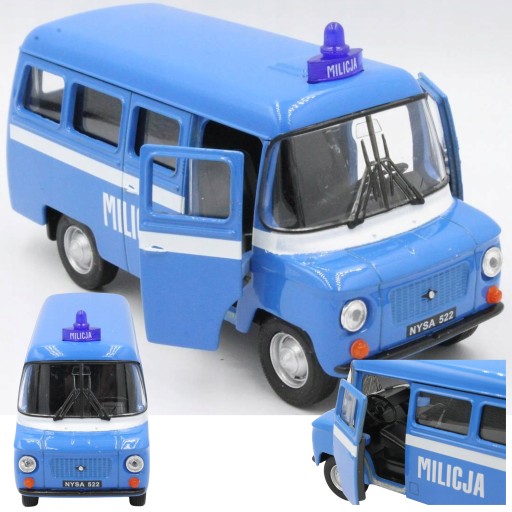 ЗНАЧИТЕЛЬНЫЕ МОДЕЛИ PRL PRL NYSA 522 И WARSAW 224 CITIZENS MILITIA В МАСШТАБЕ 1:34