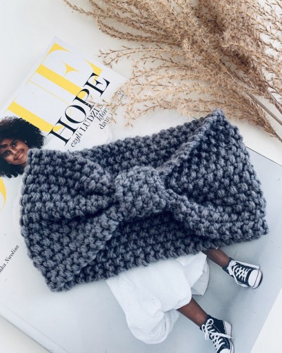 Opaska Handmade Niebieska* Różne Kolory #Hit#