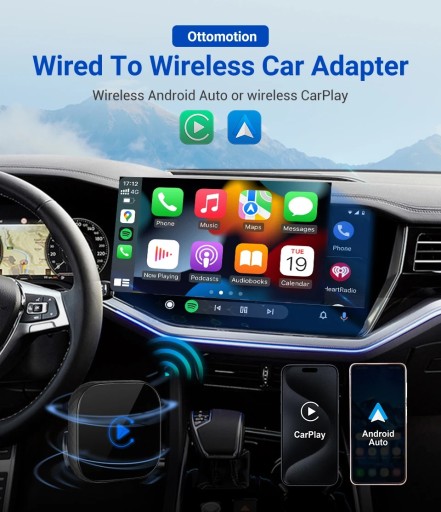 МИНИ-АДАПТЕР 5.0 CARLINK Apple CarPlay/Android Auto