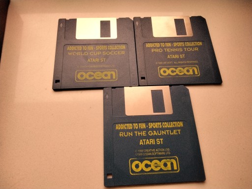 ATARI ST — СПОРТИВНАЯ КОЛЛЕКЦИЯ — ПРОФЕССИОНАЛЬНЫЙ ТЕННИС — КОРОБКА