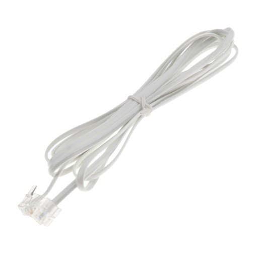 3 metry kabla RJ11 do RJ11 6Pin telefon ADSL 6p2c
