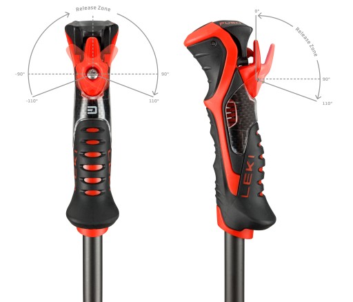 Лыжные палки Leki AIRFOIL 3D 65367951 130см