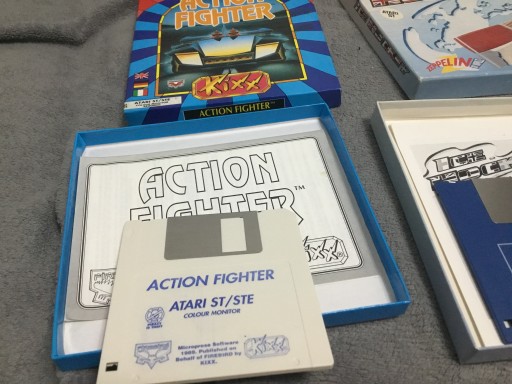 ATARI ST — 3 игры — Ninja Warriors, 1989 г.