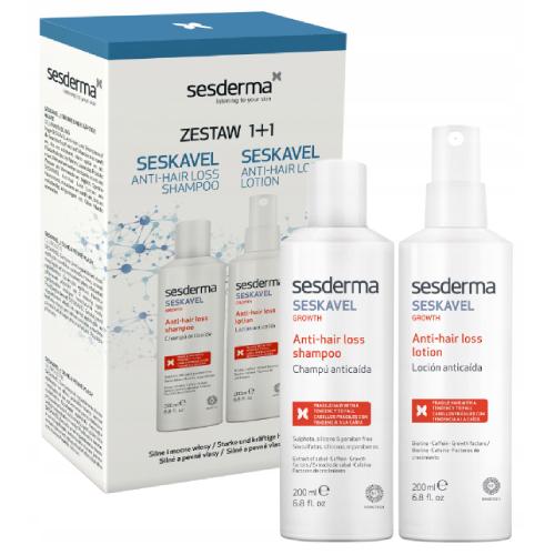 Sesderma Seskavel szampon+lotion p/wypadaniu wł.
