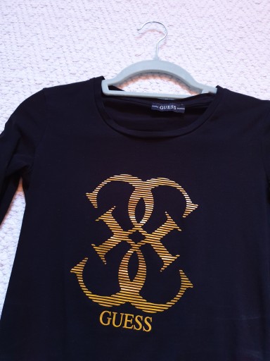 БЛУЗКА GUESS ИЗ ХЛОПКА С ЛОГОТИПОМ КАК NEW S