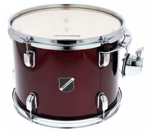 12x9 Focus Tom Tom Red в цвете Poplar Chrome Millenium