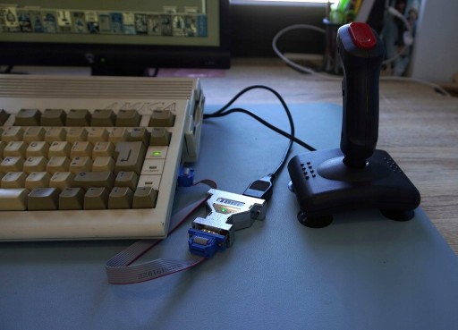 Адаптер TOM+ для компьютерной мыши, коврика-джойстика Amiga 500 - 4000 Atari ST C64