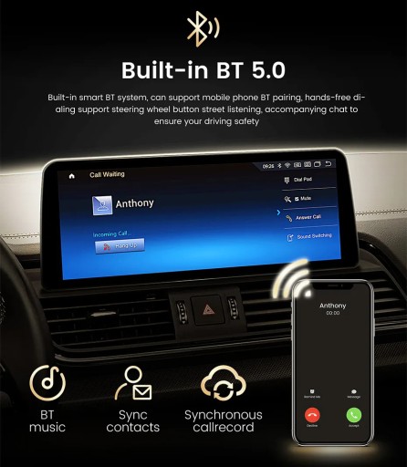 BMW E60 E61 E90 E91 E92 ЭКРАН Android 12 8 ГБ ОЗУ + CCC КАМЕРА НАВИГАЦИЯ