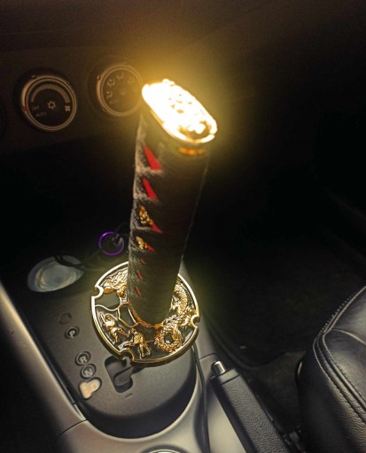 DŹWIGNIA DRĄŻEK GAŁKA ZMIANY BIEGÓW MIECZ NA ZLOTY TUNING SPORT KATANA