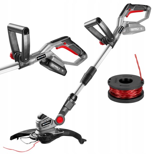 GRAPHITE PODKASZARKA KOSA ŻYŁKOWA AKUMULATOROWA DO TRAWY 280mm 18V ENERGY