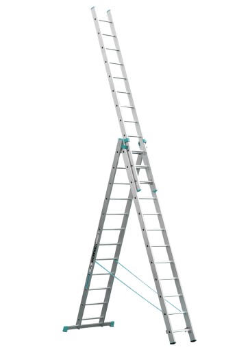 Алюминиевая многофункциональная лестница 3х12 ALOSS 9,30 м
