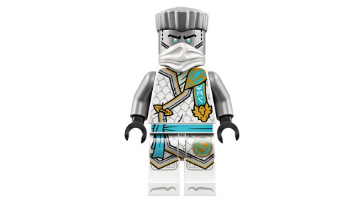 LEGO Blocks Ninjago Ледяной мотоцикл Зейна / 71816 + подарочный пакет
