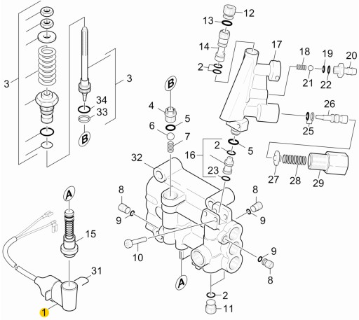 Микровыключатель KARCHER для стиральной машины HD 10/25