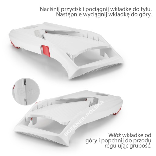 Овощерезка Borner Hebel V5 BOX WHITE /ELWA-POLSKA