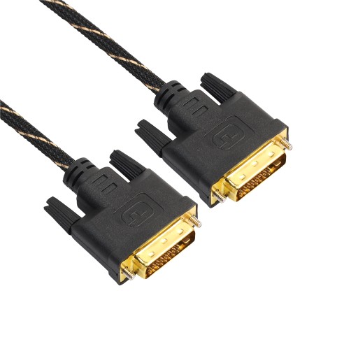 1-компонентный кабель DVI. к позолоченному + DVI-D M