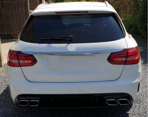 ДИФФУЗОР БАМПЕР MERCEDES C63 AMG W205 (14-20) ПОДЪЕМНИК