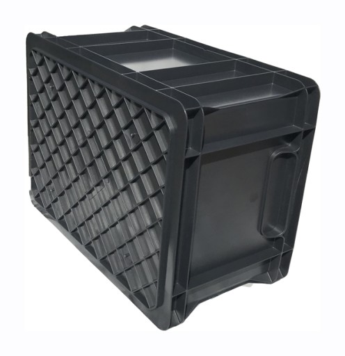 КОНТЕЙНЕР ДЛЯ ХРАНЕНИЯ 400х300х220 ЧЕРНЫЙ