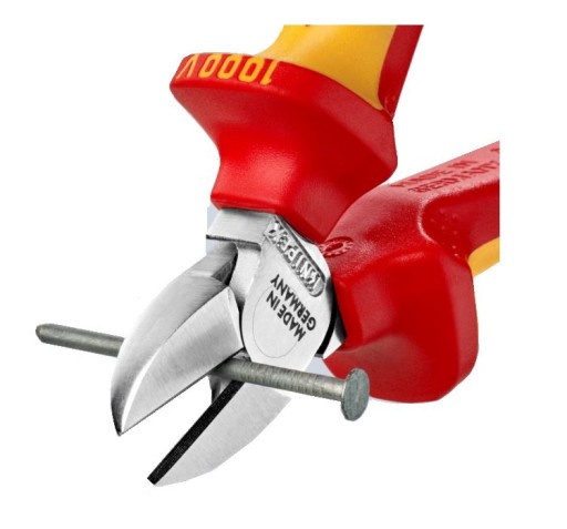 SZCZYPCE TNĄCE BOCZNE IZOLOWANE 160MM VDE 1000V KNIPEX 70 06 160