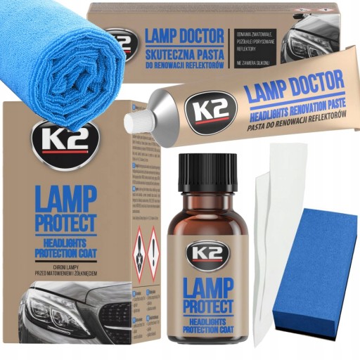 K2 LAMP PROTECT ЗАЩИТНОЕ ПОКРЫТИЕ ДЛЯ ФАР 10мл