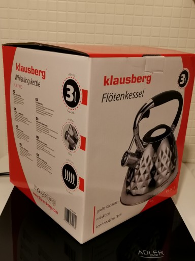 Чайник со свистком Klausberg 3л KB-7413 DIAMOND