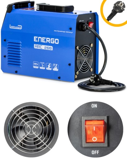 ИНВЕРТОРНЫЙ СВАРОЧНЫЙ АППАРАТ MMA TILift ENERGOarc 160A + СВАРОЧНЫЕ ПРИНАДЛЕЖНОСТИ