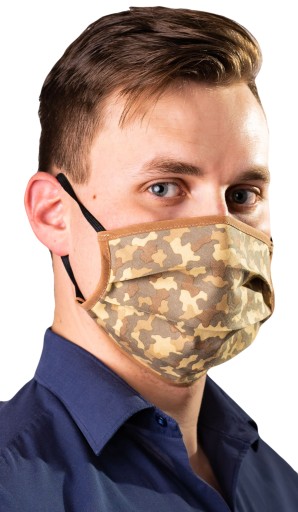 MASK двухслойная хлопковая маска DESERT CAMO