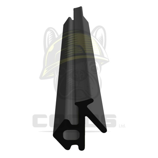 Uszczelka do okien PVC S-834x VEKA CZARNA 1m