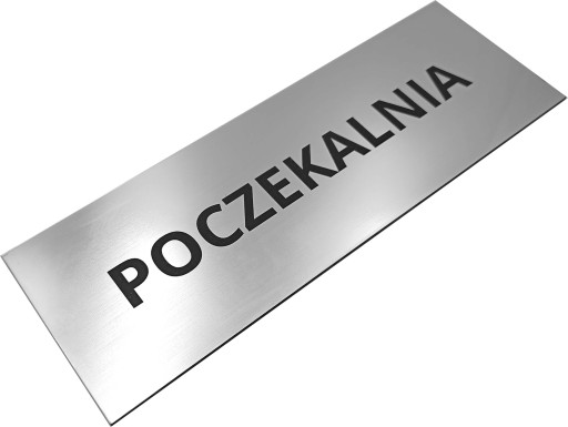 Tabliczka na drzwi BIURO GABINET LEKARSKI 20x7 cm