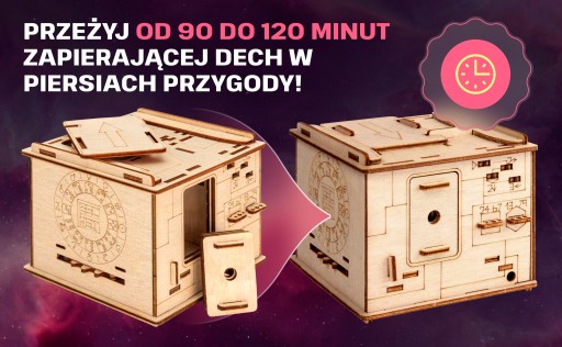 ESC WELT Space Box - деревянный 3D-пазл, подарок