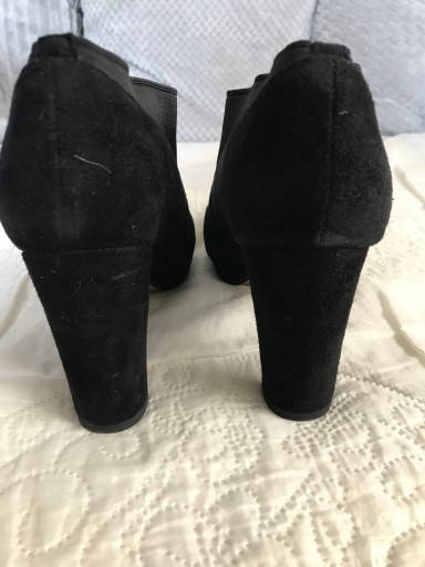 Туфли CLARKS ЖЕНСКИЕ - кожа, ЧЕРНЫЕ, размер EU 41