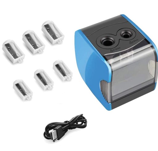 AUTOMATYCZNA ELEKTRYCZNA TEMPERÓWKA DO OŁÓWKÓW DWUOTWOROWA BATERIA USB