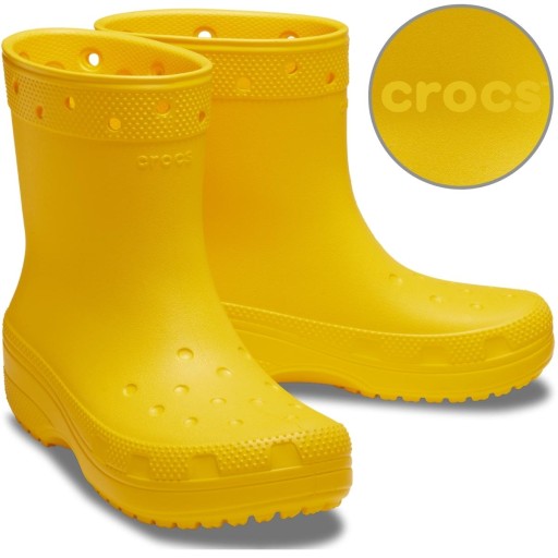 CROCS BUTY DAMSKIE KALOSZE SPORTOWE WODOODPORNE GUMIAKI ZA KOSTKĘ r. 36-37