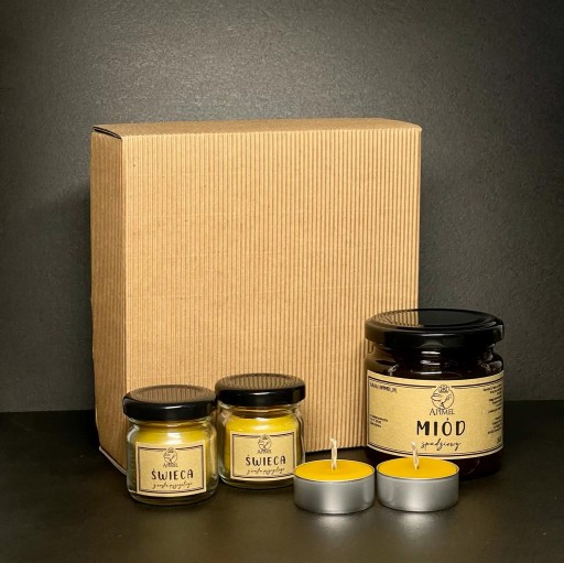 Подарочный набор NATURAL HONEY BEE CANDLE