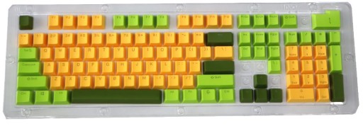 KEYCAPS Цвета Желтые клавиши для профильной механической клавиатуры
