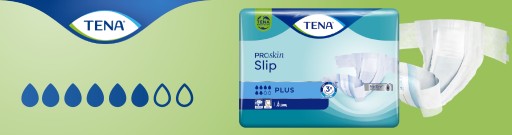 Pieluchomajtki Pieluchy Pampersy dla dorosłych Tena Slip ProSkin Plus L OTC