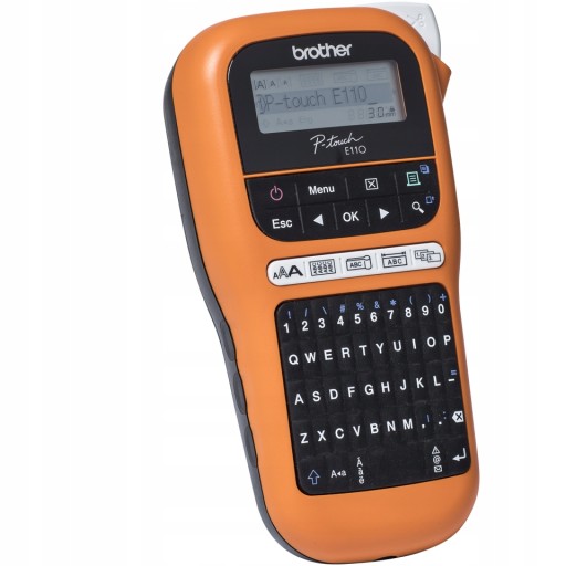 Принтер этикеток Brother P-touch E110 + лента TZE231 в комплекте.