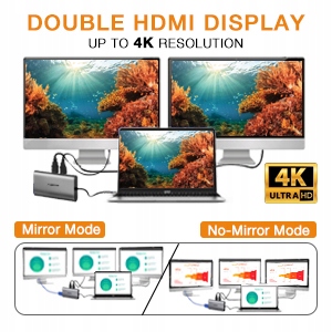 USB-ХАБ ДОК-СТАНЦИЯ HDMI VGA ETHERNET SD USB 3