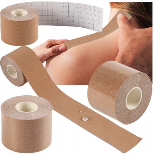 5x TEJPY Kinesio patches кинезиотейпирующая лента CIRON 5м кинезиологическая лента