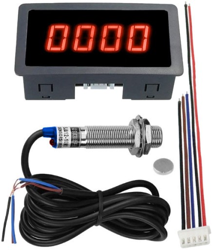 Цифровой тахометр, счетчик оборотов LED CF5135C-Z
