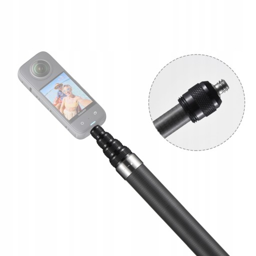Палка для селфи из углеродного волокна 300 см для Insta360