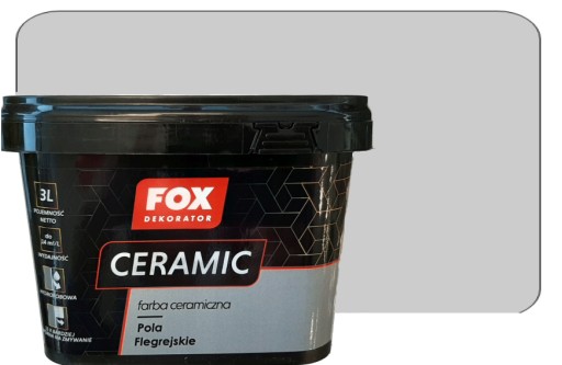 КЕРАМИЧЕСКАЯ КРАСКА АНТИПЯТНИЦА FOX PLEGREE FIELDS 1л
