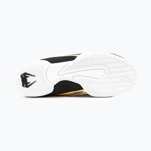 Buty bokserskie Venum Elite Boxing black/white/gold 41 (8 US)