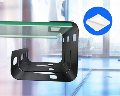 PÓŁKA ORGANIZER NA KABLE POD BIURKO STÓŁ BLAT 42cm