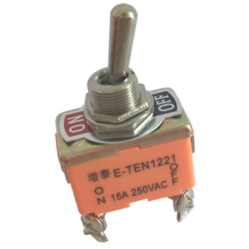 wkv-250V 15A ВКЛ/ВЫКЛ 2 положения 4-контактный монтаж на панели