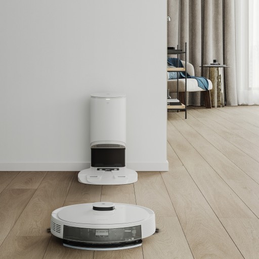 Самоочищающийся робот Ecovacs DEEBOT N8+, лазер dToF, голосовой помощник, карты
