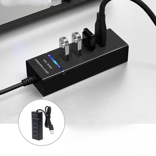 АДАПТЕРЫ ДЛЯ КОМПЬЮТЕРНЫХ ХАБОВ 4 USB-ПОРТА